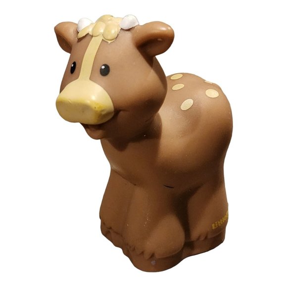 Fisher Price Little People Cow 2002 Deluxe Christmas Nativity Replacement - Picture 1 of 9